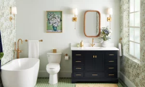 How to increase bathroom space